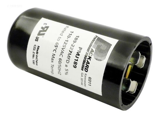 START CAPACITOR 189-227 MFD 110-125VAC BC-189