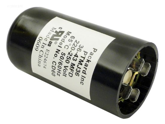 START CAPACITOR 36-43 MFD 220-250VAC BC-36M-250S