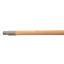 WOODEN BRUSH HANDLE W/ THREAD-\ ED METAL TIP (15 PER CASE B3055
