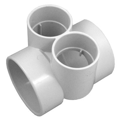 BUSHING WITH TWO 2 1/2IN SLIP TO 4IN TRANSITIONAL T W/ BFB101