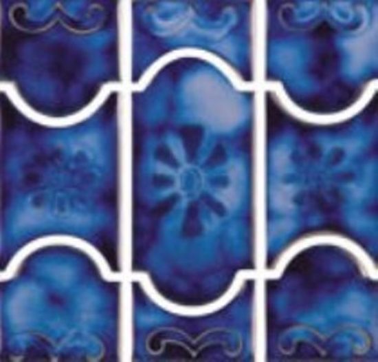 BUENOS BLUE TILE 21.4 SQ FT BUE22