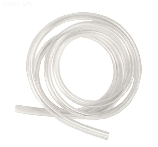 TUBING  SUCTION  CLEAR PVC 3/8INO.D. X 5' LENGTH C-334-6
