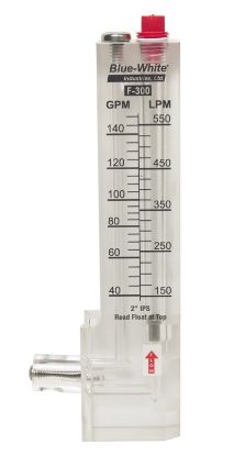 F300 FLOWMETER VERT 2IN PIPE SIZE DOWN FLOW 40 TO 150 GPM /  D-30200P