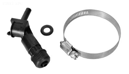 THREADLESS INJECTOR 3/8IN OD FITTING TUBE & CLAMP TI40-6V