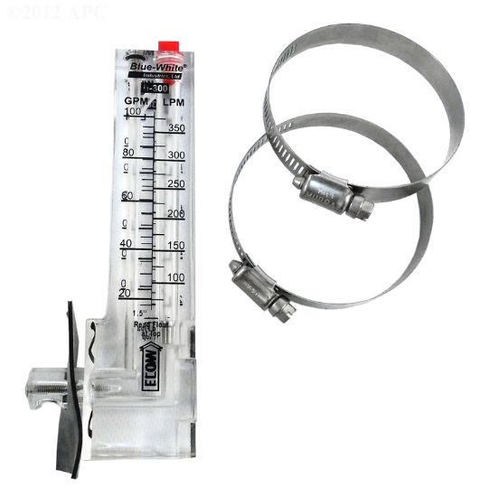 F300 FLOWMETER VERT 1 1/2IN PIPE SIZEG UP FLOW 20 TO 100 GPM U-30150P