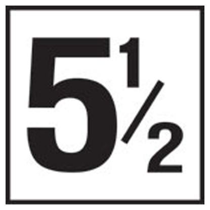 51/2 NO SERIES CERAMIC TILE C611055