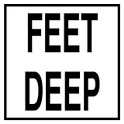 6IN SMOOTH CERAMIC FEET DEEP TILE MG SERIES INLAYS INFO TILE C611530