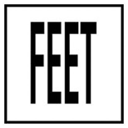 6IN SMOOTH CERAMIC FEET TILE TMG SERIES INLAYS INFO TILE C611710