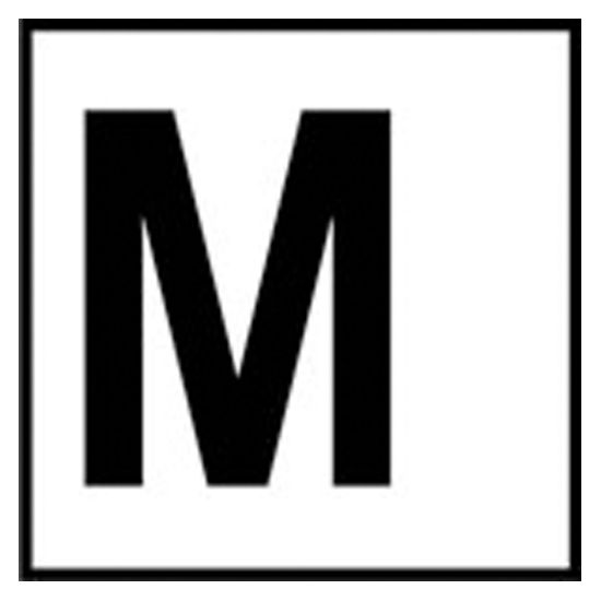 M METRIC TILE SMOOTH C613510