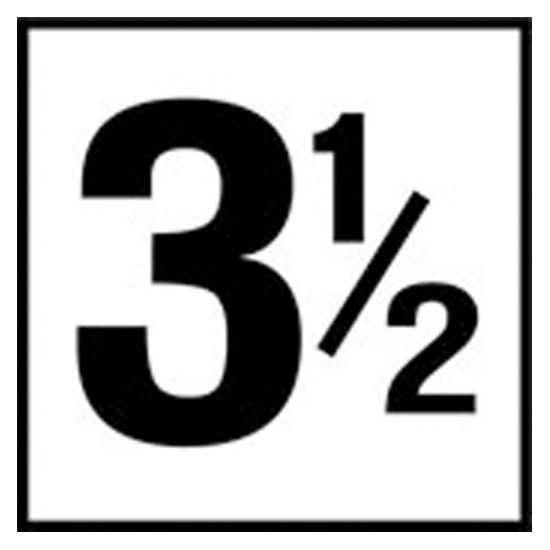 31/2 NO SERIES NON SKID CERAMIC TILE C621035