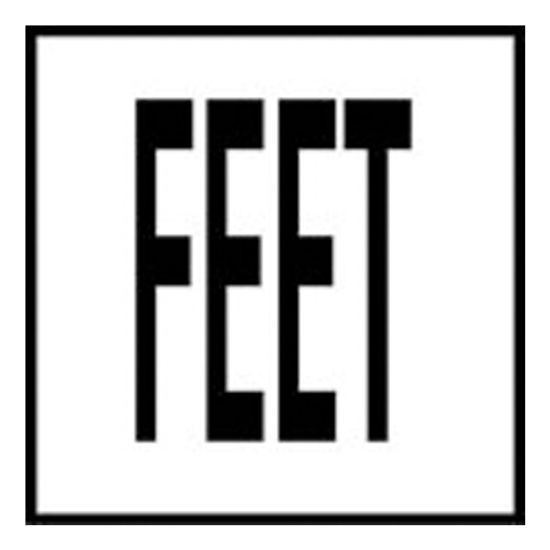 6IN NO SKID CERAMIC FEET TILE TMG SERIES INLAYS INFO TILE C621710