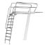 3 METER REAR MOUNT TOWER CAT-3M-203H