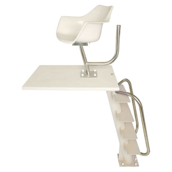 CANTILEVER LIFEGUARD CHAIR WITH COLUMN CAT-LG-101A