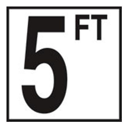 6X6 SMOOTH CERAMIC TILE IN5FTIN 5IN CC610050