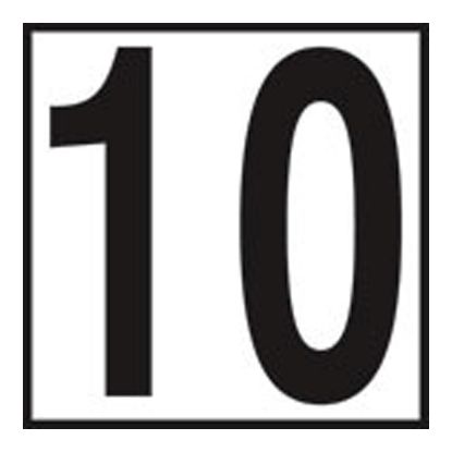 6IN SMOOTH CERAMIC TILE 10 5IN SIZE NUMBER NO SERIES INLAYS  CC611092