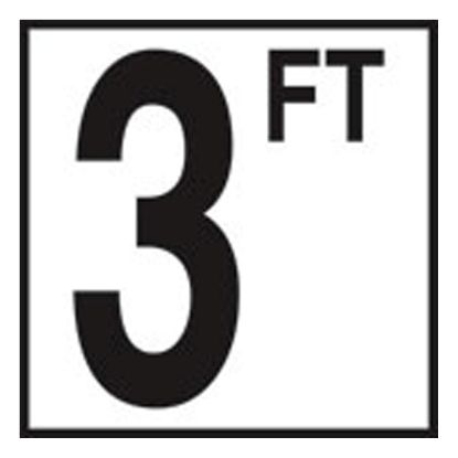 6X6 NON-SKID CERAMIC TILE IN3FTIN 5IN CC620030