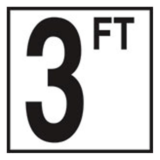 6X6 NON-SKID CERAMIC TILE IN3FTIN 5IN CC620030