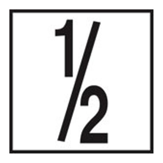 6IN NO SKID CERAMIC TILE 1/2 5IN SIZE NUMBER NO SERIES  CC621005