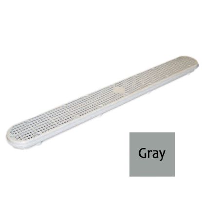 32IN CHANNEL DRAIN W/FRAME MED GRAY 25506-321-100