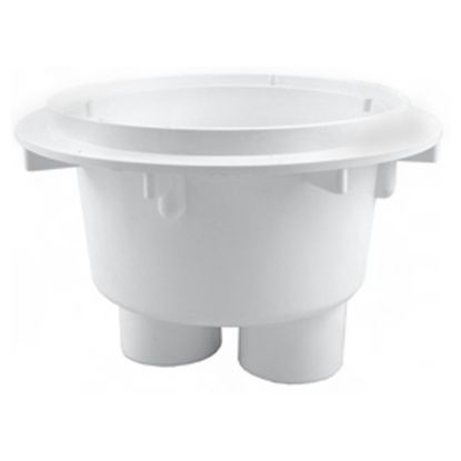 GUNITE MAIN DRAIN SUMP 1.5IN BOTTOM PARTS WHITE 25518-000-000