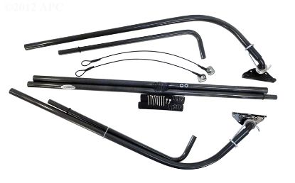 COVER UP VERSA MOUNT TSS SPA COVER LIFTER METALLIC GREY COVERUPXTSS