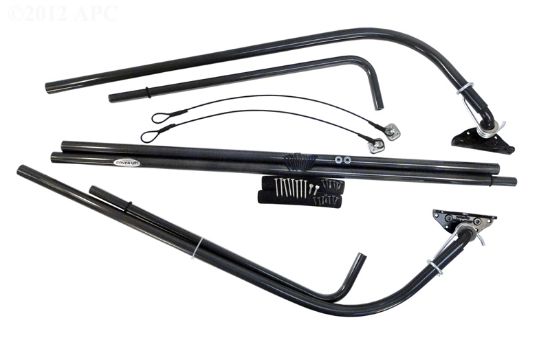 COVER UP VERSA MOUNT TSS SPA COVER LIFTER METALLIC GREY COVERUPXTSS