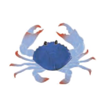 CRAB BLUE 5IN X 8IN TILE ARTISTRY IN MOSAICS CRABLUB