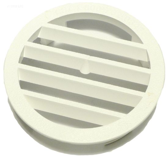 CONCRETE WALL FITTING GRATE WHITE LEAFTRAPPER 1-1-170