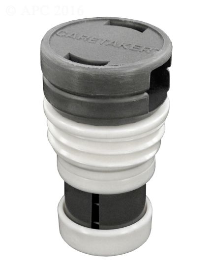 THREADED CLEANING HEAD CHARCOAL GRAY 3-9-513