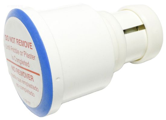 CONCRETE CLEANING HEAD WITH 2IN COLLAR AND CAP BRIGHT WHITE  5-9-561