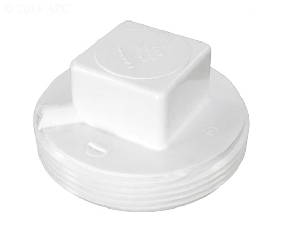 3IN CLEANOUT PLUG RAISED NUT DWV PVC D106-030