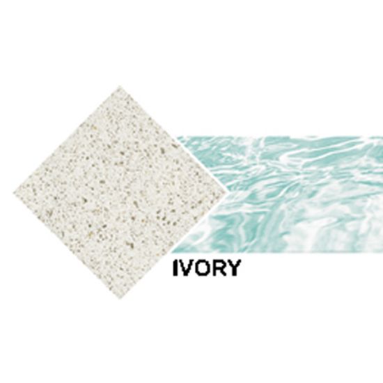 80 LB DIAMOND BRITE IVORY SGM AGGREGATE FINISH PBC-324