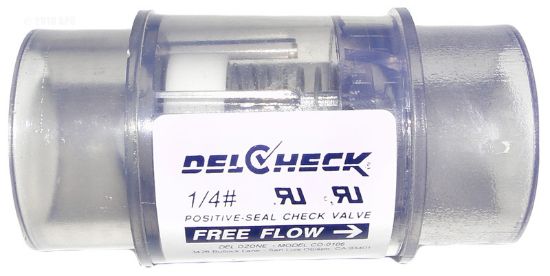 CHECK VALVE 1/4# SPRING STYLE 1.5INSKT & 2INSPG DELZONE CO-0106