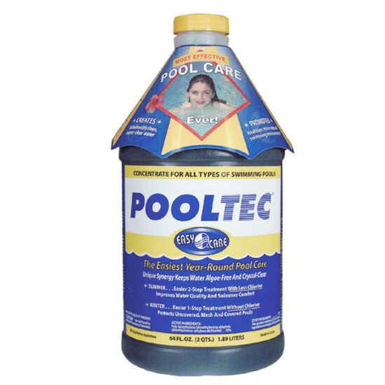 1/2 GAL POOLTEC MULTI TASK ALGAECIDE EACH CLARIFIER EASYCARE EYC30064EACH