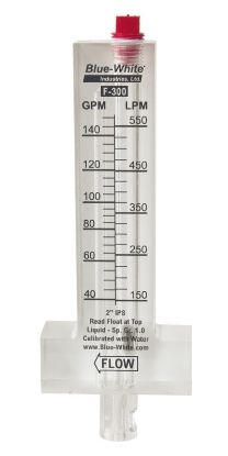 F300 FLOWMETER HORZN 1 1/4IN PIPE SIZE 9 TO 50 GPM SCHED 40 F-30125P