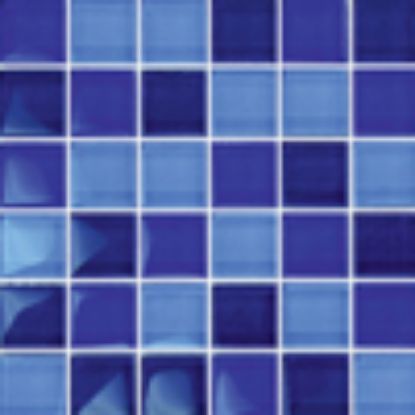AIM COBALT BLUE 1IN X 1IN GLASS TILE 11 SHEETS 10.55 SF/  GC82323B2