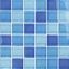 AIM TRQOSE COBALT BLUE 1IN X 1IN GLASS TILE 11 SHEETS 11 SF GC82323B3