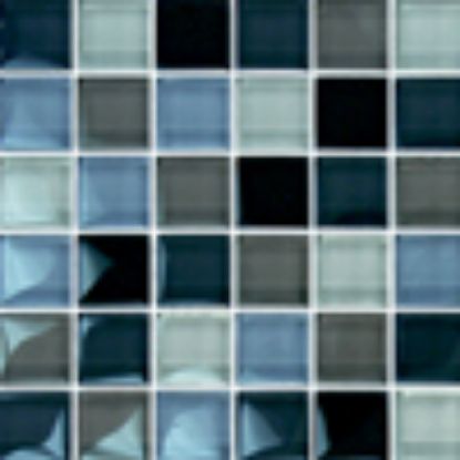 AIM CHARCOAL GRAY TAUPE 1IN X 1IN GLASS TILE 11 SHEETS 11 SF GC82323K1