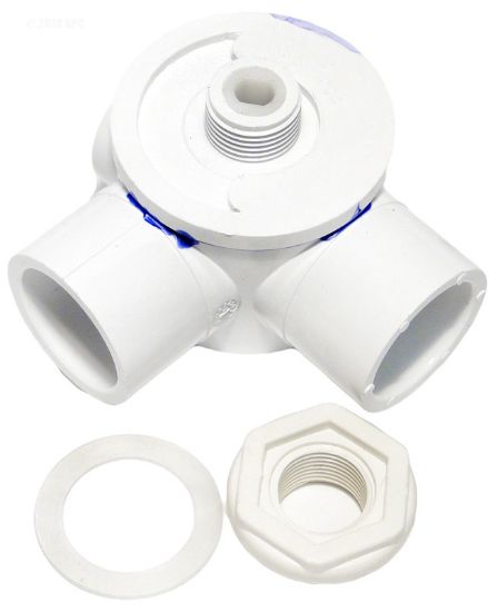 2 PORT CONTROL VALVE BODY ASSY W/GASKET AND WALL FITTING   43008L