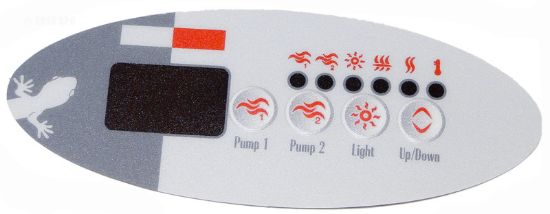 OVERLAY TSC-9-GE2 (DUAL PUMP) GECKO 9916-100186