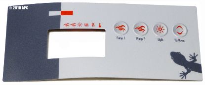 OVERLAY TSC-19-GE2 (DUAL PUMP) GECKO 9916-100219