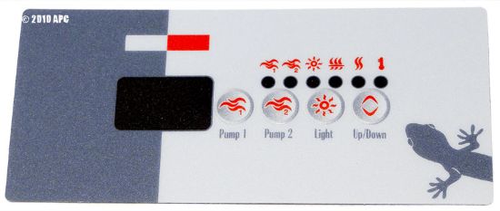 OVERLAY TSC-18 GE2 DUAL PUMP GECKO P1 P2 L T 9916-100240