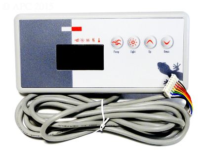 TSC-19-GE1 KEYPAD WITH OVERLAY 1 PUMP GECKO BDLTSC19GE1