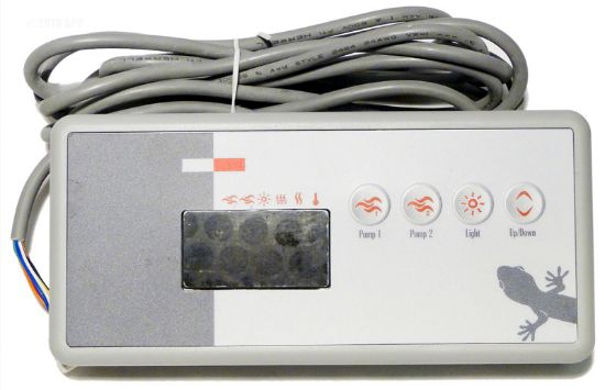 TSC-19-GE2 KEYPAD WITH OVERLAY 2 PUMP GECKO BDLTSC19GE2