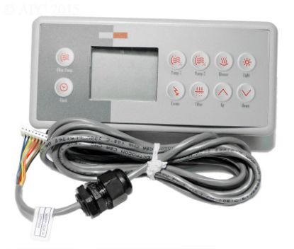 TSC-4-10K-GE1 KEYPAD WITH OVERLAY 1 PUMP GECKO BDLTSC410K