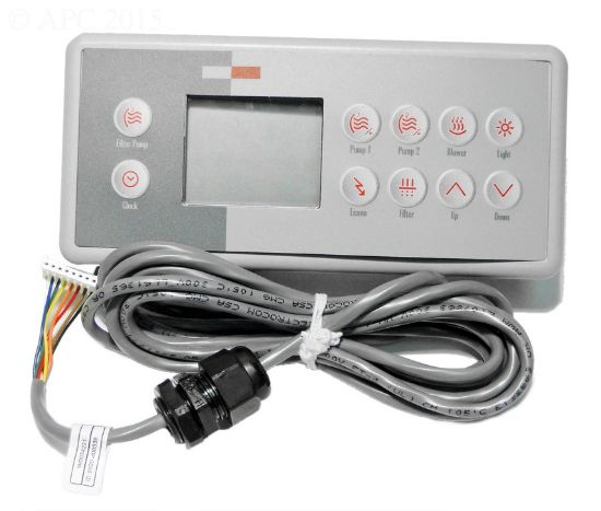 TSC-4-10K-GE1 KEYPAD WITH OVERLAY 1 PUMP GECKO BDLTSC410K