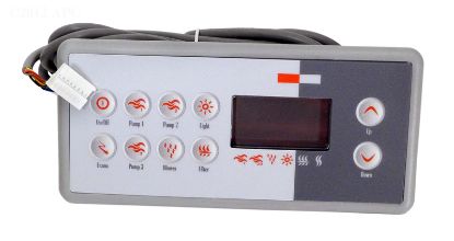 KEYPAD w/ OVERLAY MCLASS TSC8 TSC-8-10K-GE1 GECKO BDLTSC810K