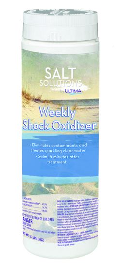 2.2 LB SALT SOL NON CHLOR SHOCK 12/CS WEEKLY ULTIMA 26287A