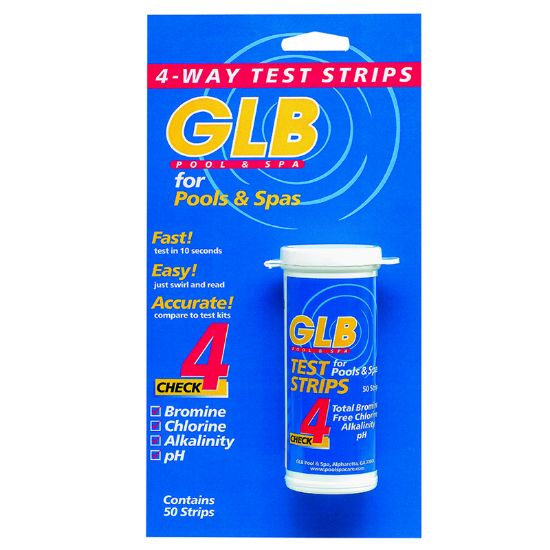 50 TEST STRIPS 4-WAY CASE OF 12 GLB 71000A
