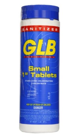 2 LB. 1IN .5 OZ. TABS CASE OF 12 GLB 71250A